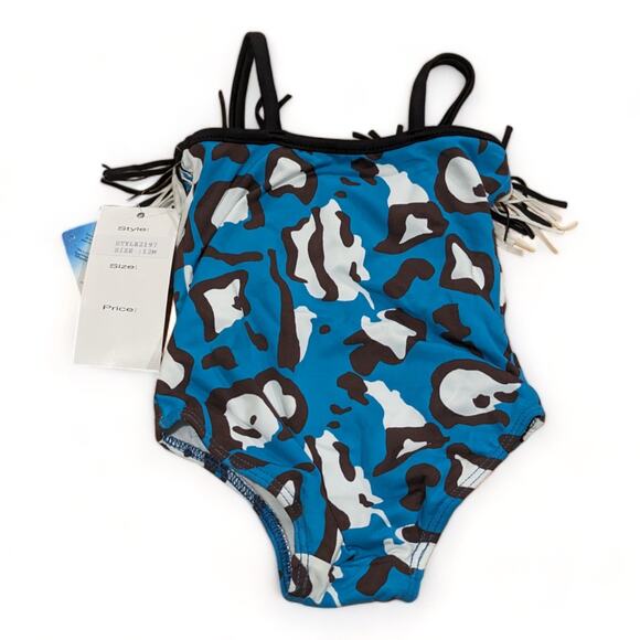 Azul Yubba Dubba Do One Piece Swimsuit - 12 Months - New - Picture 2 of 2